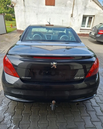 Peugeot 207 CC cena 4900 przebieg: 280000, rok produkcji 2008 z Leszno małe 106